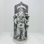 Ganesha Silver 25x10cm