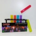 Neon Test Tube Shot Glasses