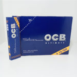 OCB Blue Slim Ultimate Rolling Paper King Size With Tips (per booklet)