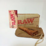 Raw Double Barrel Wooden Cigarette Holder