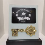 Glass Photo Frame Plaque