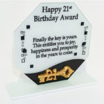 21st Birthday Plaque