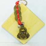 Antique Buddha 3 Coin Keyring
