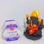 Orange Ganesha Back Flow Burner