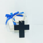 Black Cross Keyring
