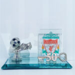50th Liverpool Soccer Boot Glass Key