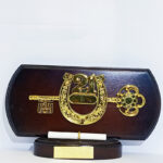 21st Wooden Plaque