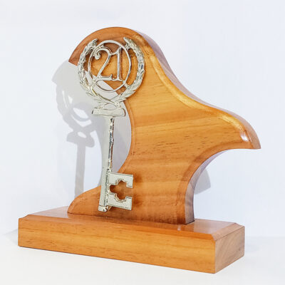 21st Wooden Plaque - Image 2