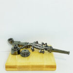 Metal Crocodile Diamante Smoking Pipe