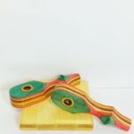 Wooden Multi Colored Smoking Pipe