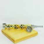 Metal Skull Smoking Pipe