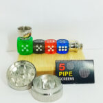 Metal Pipe And Grinder Set