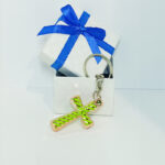 Colourful Cross Keyring