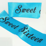 Sweet 16 Sashes