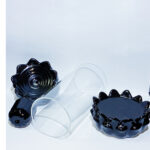 4 Piece Glass Back Flow Burner