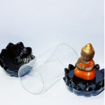 4 Piece Buddha Back Flow Glass Burner