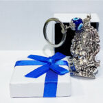 Evil Eye Ganesha Keyring
