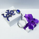 Evil Eye Om Keyring