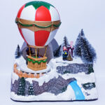 Christmas Santa Hot Air Balloon Set