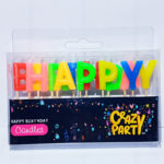 13 Piece Happy Birthday Candles