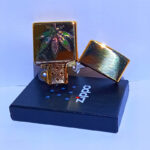 Zippo 49240-Pot Leaf Fusion Design