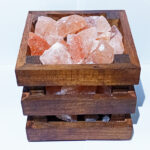 Himalayan Salt Lamp Wooden Box
