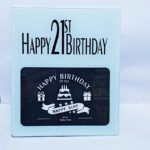 21 st Glass Photo Frame