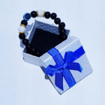 Evil Eye Black & White Bracelet