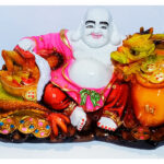 Budda With Dragon 8"x12