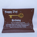 21st Wooden Key