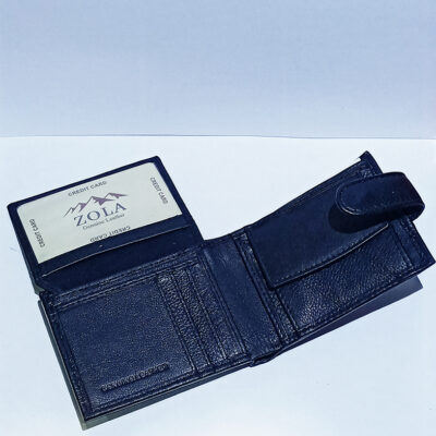Zola Black Leather Wallet