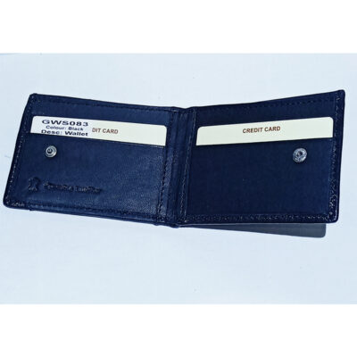 Zola Black Leather Wallet - Image 2