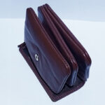 Zola Expandable Zip Leather Purse