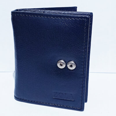 Zola Black Leather Wallet - Image 2
