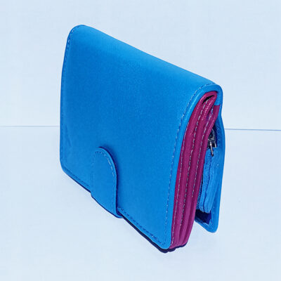 Zola Multi-Colour Small  Leather Wallet - Image 2