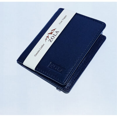 Zola Black Leather 8 Card Slot Wallet - Image 2