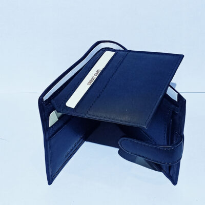 Zola Black Leather Wallet