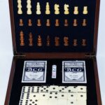 2 In 1 Chess & Dominoes Set