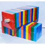 Colourful Jenga 90 Pieces