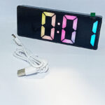 LED Colourful Clock