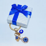 Evil Eye & Hamza Double Keyring