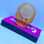 Glass Skull Ashtray