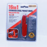 Zenith 16 In 1 Stainless Steel Pocket Knife