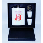 J & B Hipflask Set