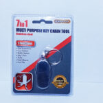 Zenith 7 In 1 Multi Purpose Key Chain Tool