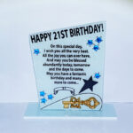 21 st Glass Plaque