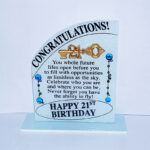 21 st Plaque