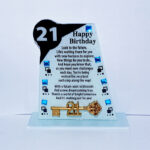 21 st Glass Plaque