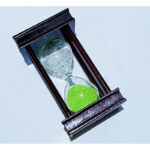 Square Wood Sand Timer 14 cm - 10 min