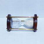 Small Wood Sand Timer 9 cm